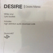 Load image into Gallery viewer, Desire Marea : Desire (LP, Album, Ltd, Whi)
