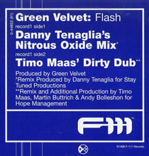 Load image into Gallery viewer, Green Velvet : Flash (Remixes) (2x12")