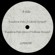 Load image into Gallery viewer, J Gabriel & Chuffing Buffy : Transform EP (12", EP, 180)
