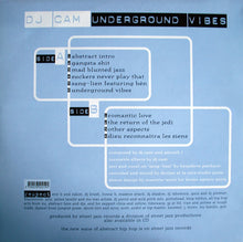 Load image into Gallery viewer, DJ Cam : Underground Vibes (LP, Album)