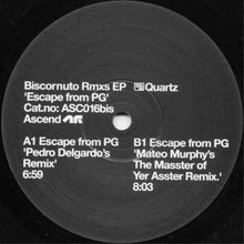 Load image into Gallery viewer, Quartz : Escape From PG EP (Biscornuto Remixes) (12", EP)