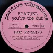 Load image into Gallery viewer, Emanuel (2) : You're The One / You're The Dub (12", Single, TP)