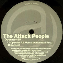 Load image into Gallery viewer, The Attack People : Operator EP (12", EP)