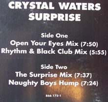 Load image into Gallery viewer, Crystal Waters : Surprise (12")