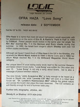 Load image into Gallery viewer, Ofra Haza : Love Song (12", Promo)