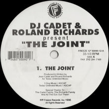 Load image into Gallery viewer, DJ Cadet & Roland Richards : The Joint (12")