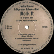 Load image into Gallery viewer, Justin Bourne & Dynamic Intervention : Work It (12")