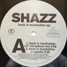Load image into Gallery viewer, Shazz : Back In Manhattan EP (2x12", EP)