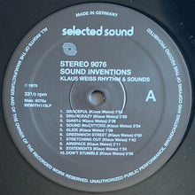 Load image into Gallery viewer, Klaus Weiss Rhythm & Sounds : Sound Inventions (LP, RE)