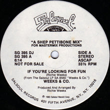 Load image into Gallery viewer, Weeks & Co. : If You're Looking For Fun (12", Promo)