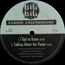 Load image into Gallery viewer, Various : Europe Underground (2xLP)