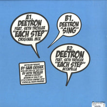 Load image into Gallery viewer, Deetron Feat. Seth Troxler : Each Step (12")