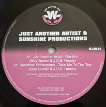 Load image into Gallery viewer, Just Another Artist & Sunshine Productions : Rhythm / Take Me To The Top (Remixes) (10", RE, RM)