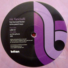 Load image into Gallery viewer, Nic Fanciulli Feat. Bernard Fowler & Peech Boys : Caller ID (12", Pur)