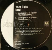 Load image into Gallery viewer, Ioni : You Oughta Be In Pictures (12", Promo)