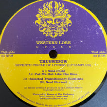 Load image into Gallery viewer, Thugwidow : Seventh Circle Of Litness LP Sampler (12", Smplr)