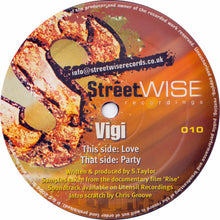 Load image into Gallery viewer, Vigi : Party / Love (12")