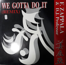 Load image into Gallery viewer, F. Zappala* & D.J. Professor* : We Gotta Do It (Remix) (12")