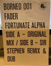 Load image into Gallery viewer, Fader (2) : Fortunate Alpha (12", Promo, W/Lbl)