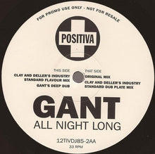 Load image into Gallery viewer, Gant : Sound Bwoy Burial / All Night Long (2x12", Promo)