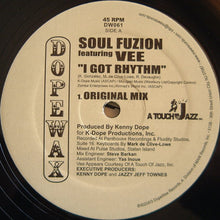 Load image into Gallery viewer, Soul Fuzion Featuring V : I Got Rhythm (12")