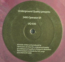 Load image into Gallery viewer, 2400 Operator : 2400 Operator EP. (12", EP, Pin)
