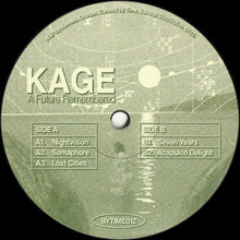 Load image into Gallery viewer, Kage : A Future Remembered (12", RE)