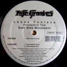 Load image into Gallery viewer, Lenny Fontana Presents The East Side Movement* : Inner City (12")