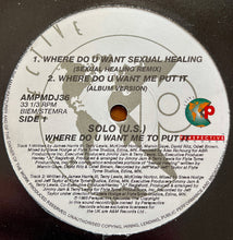 Load image into Gallery viewer, Solo U.S.* : Where Do U Want Me To Put It (12", Ltd, Promo)
