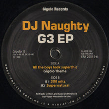 Load image into Gallery viewer, DJ Naughty : G3 EP (12", EP)