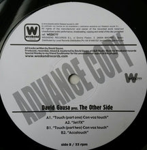 Load image into Gallery viewer, David Gausa Pres. The Other Side : Touch (12", Advance)