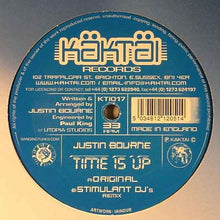 Load image into Gallery viewer, Justin Bourne : Time Is Up (12")