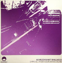 Load image into Gallery viewer, Ali Wilson & Matt Smallwood : Gimme All Ya Got (12")
