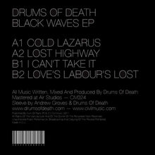 Load image into Gallery viewer, Drums Of Death : Black Waves EP (12")