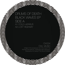 Load image into Gallery viewer, Drums Of Death : Black Waves EP (12")