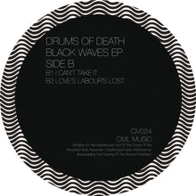 Load image into Gallery viewer, Drums Of Death : Black Waves EP (12")