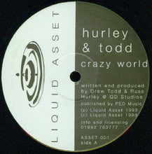 Load image into Gallery viewer, Hurley & Todd : Crazy World (12")