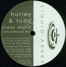 Load image into Gallery viewer, Hurley & Todd : Crazy World (12")