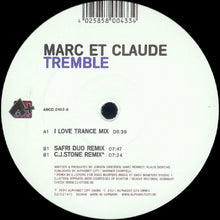 Load image into Gallery viewer, Marc Et Claude : Tremble (12")