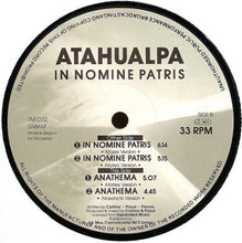 Load image into Gallery viewer, Atahualpa : In Nomine Patris (12")