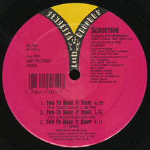 Load image into Gallery viewer, Seduction : Two To Make It Right (12", Single, SRC)