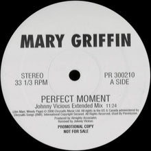 Load image into Gallery viewer, Mary Griffin : Perfect Moment (12", Promo)
