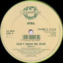 Load image into Gallery viewer, Sybil : Don't Make Me Over (Remix) (12", Orl)