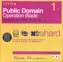 Load image into Gallery viewer, Public Domain : Operation Blade (Bass In The Place...) (12", Single)