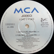 Load image into Gallery viewer, Jodeci : Love U 4 Life (12")