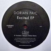 Load image into Gallery viewer, Dorian Paic : Excited EP (12", EP)