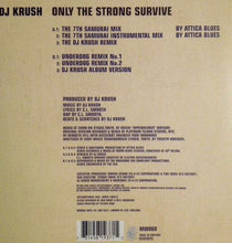 Load image into Gallery viewer, DJ Krush : Only The Strong Survive (12", Single, Fir)