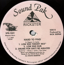 Load image into Gallery viewer, Rickster : Hard To Find (12")