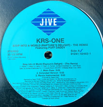 Load image into Gallery viewer, KRS-One : Step Into A World (Rapture's Delight) (The Remix) (12")