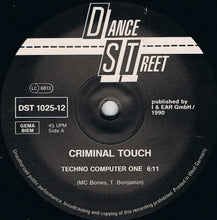 Load image into Gallery viewer, Criminal Touch : Techno Computer 1 (12")